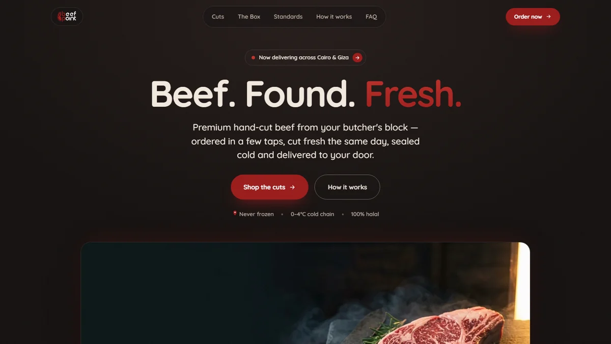 Beef Point e-commerce