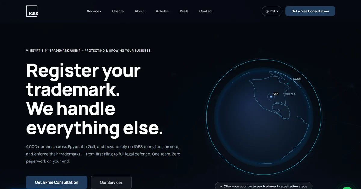 IGBS corporate website